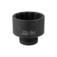 Головка торцевая 12-гранная ударная (65 мм; 85 мм; 1"DR) ROCKFORCE RF-48865(27147)