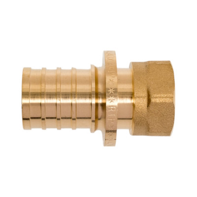 Аксиальная муфта RTP латунь, внутренняя резьба, 32x3/4", желтый 40315