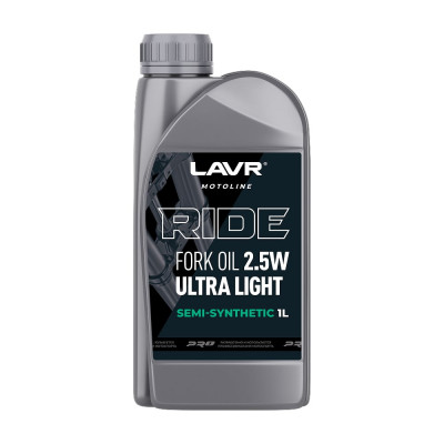 Вилочное масло LAVR RIDE Fork oil 2,5W MOTO, 1 л Ln7781