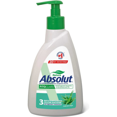 Жидкое мыло Absolut FitoGuard алоэ, 500 г 5066
