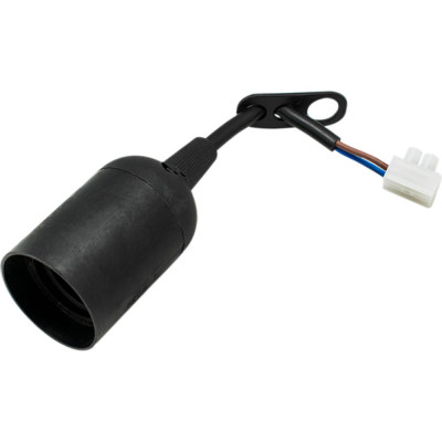 Патрон OXION Е27 на подвесе с клеммой PHCT-001BK-E27