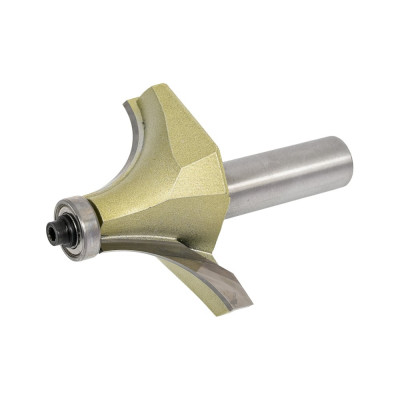 Фреза кромочная калевочная с нижним подшипником стф-1017 53x25 мм, R20 мм, хв-к 12 мм Strong стф-10175325