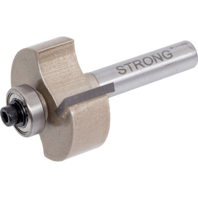 Фреза кромочная фальцевая с нижним подшипником стф-1023 33x14 мм, хв-к 8 мм Strong стф-10230140