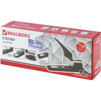 Степлер BRAUBERG №24/6-23/24 Maschine, черный, 227660