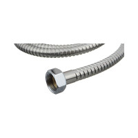 Шланг для душа Melodia della vita ANTI-TWIST M22x1/2 конус, нержавеющая сталь, 14 мм, 150 см, двойной зажим, блистер 20348/MKP20348