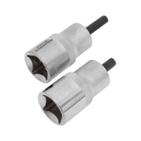 Набор головок-бит ROCKFORCE 2 шт., 1/2, 7х5 мм, 8.5х55 мм RF-9T1302(16598)