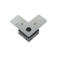 Коннектор для шинопровода General Lighting Systems L-образный 1-фазный G-1-TLT-IP20-B черный 580903
