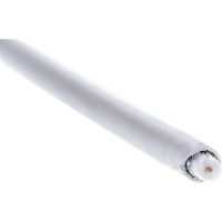 Коаксиальный кабель телевизионный Net.on RG-6 белый CCS 1,00 / Al 32x0,12 / PVC RW 100м 03-0101
