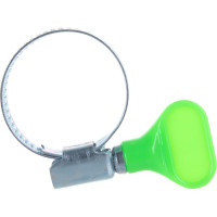 Обжимной хомут с бабочкой Госкреп оцинкованный, 20-32 мм, 2 шт. 11-0011650