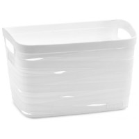 Корзина Архимед Ribbon S 270x210x170мм белая 221155