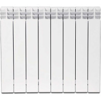 Биметаллический радиатор Fondital ALUSTAL 500/100 BIANCO 10 секций R90103410