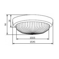 Герметичный светильник KANLUX SANGA DL-100/ 8050