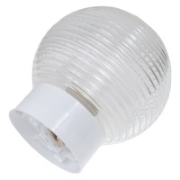 Светильник ЭЛЕТЕХ Кольца 150 НББ 64-60-080 корпус прямой белый ИУ 1005100195