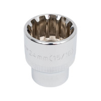 Головка Quattro Grip (24 мм; 1/2") GeeTee 07-4424-5