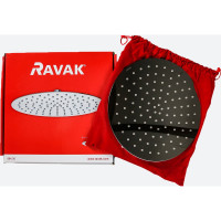 Тропический верхний душ Ravak Slim Chrome X07P336 300 мм круглый 984.00 00000048936