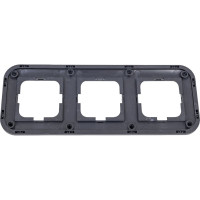 3-постовая рамка OVIVO Loft дымчатый 404-110011-227