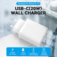 Сетевое зарядное устройство VENTION на 1 порт USB C, QC 4.0, белый, 1 шт. FADW0-EU