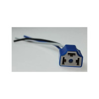 Прямой патрон Nord-Yada под лампу H4 с проводами, керамика 904343