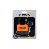 Навесной замок FUARO PL-WEATHER-3660 LS 3key (PL-3660 LS) удлиненная дужка, английский/блистер 26409