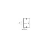 Вертушка на шток цилиндра PUNTO T.Knob-Z (CB-Z) BL-24 черный 44217