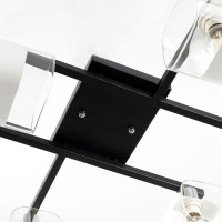 Потолочная люстра Citilux Вирта Черная Матовая CL139165