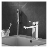 Смеситель для раковины Shevanik с гигиеническим душем S8271