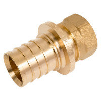 Аксиальная муфта RTP латунь, внутренняя резьба, 32x3/4", желтый 40315