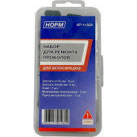 Набор для ремонта проколов для велосипедов NORM 12 предметов HP-1132А
