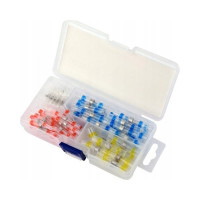 Набор термоусадочных трубок с оловом YATO 100шт. (пластиковый кейс) YT-81450