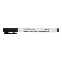 Перманентный маркер для ткани Gamma черный MKY 581798