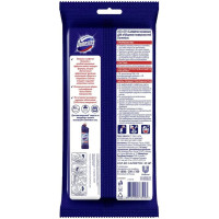 Антибактериальные влажные салфетки для очищения поверхностей DOMESTOS 8714100773093
