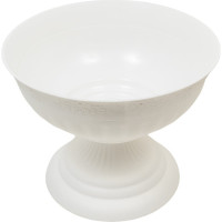 Вазон ЗПИ Альтернатива Венеция 17л диаметр 445мм белый М3128