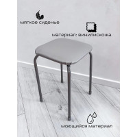 Табурет Nika Эконом ТБ2/СР серый