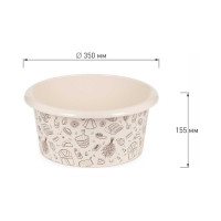 Таз ЗПИ «Альтернатива» Русская банька 10 л М2554