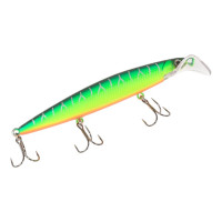 Воблер Strike Pro Scooter Minnow 110F цвет: A223S-RP Pearl Mat Tiger EG-186F#A223S-RP