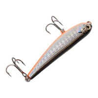 Воблер Strike Pro Hot Dog 65 цвет: A70-713 Black Silver OB EG-030A#A70-713