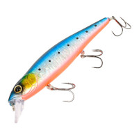 Воблер Strike Pro Jer-O Minnow 130 цвет: A234-SBO-LU Blue Back Silver OB Fluo EG-039SP#A234-SBO-LU