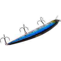 Воблер Strike Pro Montero 130SP цвет: A234-SBO-LU Blue Back Silver OB Fluo EG-190B-SP#A234-SBO-LU