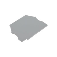 Концевой сегмент Klemsan на клеммники AVK(2,5-10)/ AVK RD (2,5-4), (серый); NPP 2,5-10 100 шт. 0.0.0.4.444120