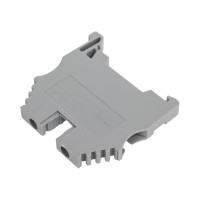 Клеммник на DIN-рейку Klemsan 4мм.кв., серый, AVK4(RP) 80 шт. 0.0.0.3.304130RP