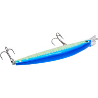 Воблер Strike Pro Top Water Minnow 90 цвет: A150-713 UV Blue Silver OB JL-179F#A150-713