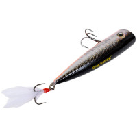 Воблер Strike Pro Ott-R-Pop 60 цвет: A70-713 Black Silver OB EG-004#A70-713