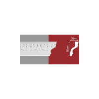 Плинтус Decor Ek d134 /70 мм, в упаковке 2 шт. D-134