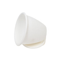 Цветочный горшок ЗПИ Альтернатива Розалия 0.8 л, белый М1521