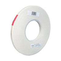 Двухсторонняя липкая лента на белой вспененной основе SV Tapes 2130 W, 9 мм, 20 м, акрил 21309.20