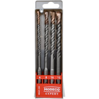 Набор буров SDS+ 4 шт, 6-8-10-12x160 мм MODECO MN-61-202