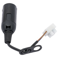 Патрон OXION Е14 на подвесе с клеммой PHCT-001BK-E14