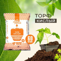 Кислый торф Дачные рецепты для рассады 60л ФабГторфВ60л 0903
