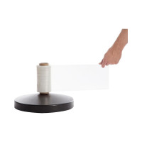 Стрейч-пленка для ручной упаковки ООО Комус первичное сырье, 20 мкм, 12,5 см, 125 м, 0,29 кг нетто, миниролл 141316