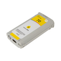 Картридж T2 (C9454A №70) для HP Designjet Z2100, Z3100, Z3200, Z5200, Z5400, желтый, с чипом, пигментный IC-H9454